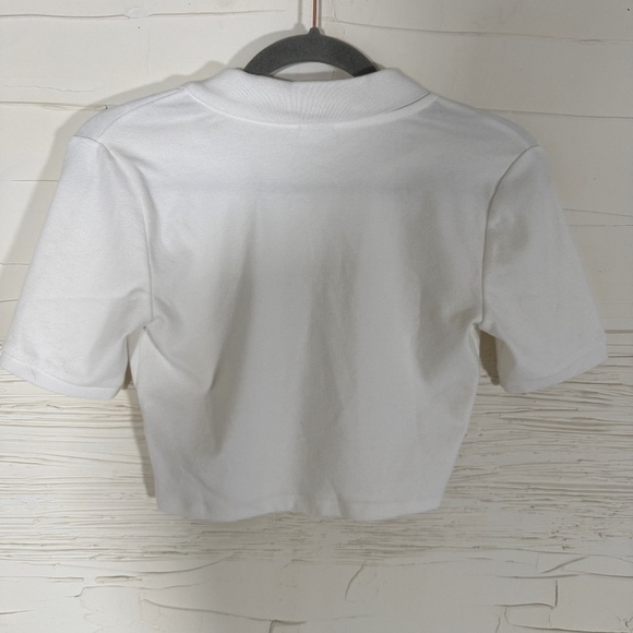 Aritzia | Sunday Best | Polo Cropped Shirt | Size S - Picture 3 of 5